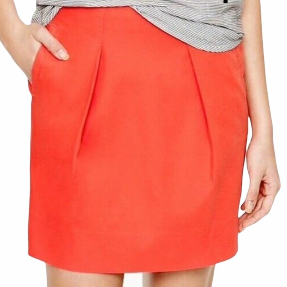 J.Crew Cotton Flare Mini Skirt